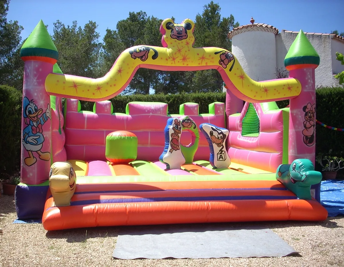 Castillo Disney Rosa